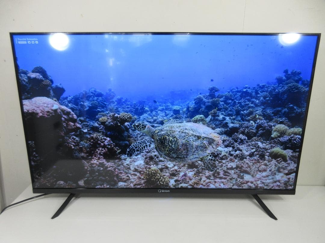 M1006Z 山善 チューナーレス43型テレビ QRK-43TL4K 2025年