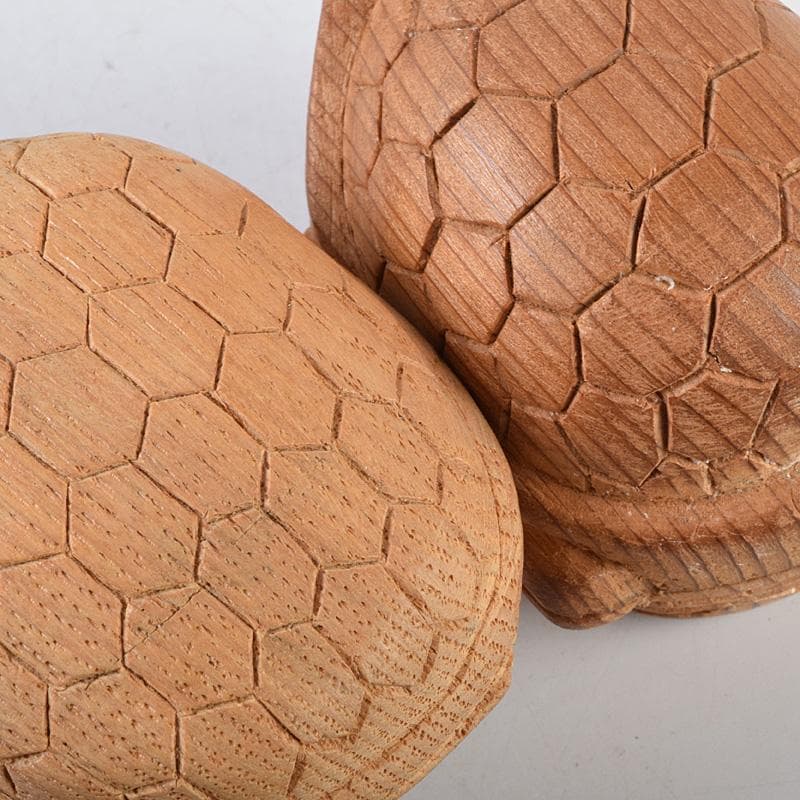 茶道具　木彫　亀香合　魚香合など　5点まとめて　V　R9240