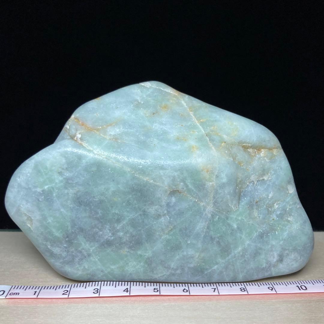 糸魚川翡翠　海中翡翠（大）黒×翠　海石　翡翠輝石　原石　600ｇ