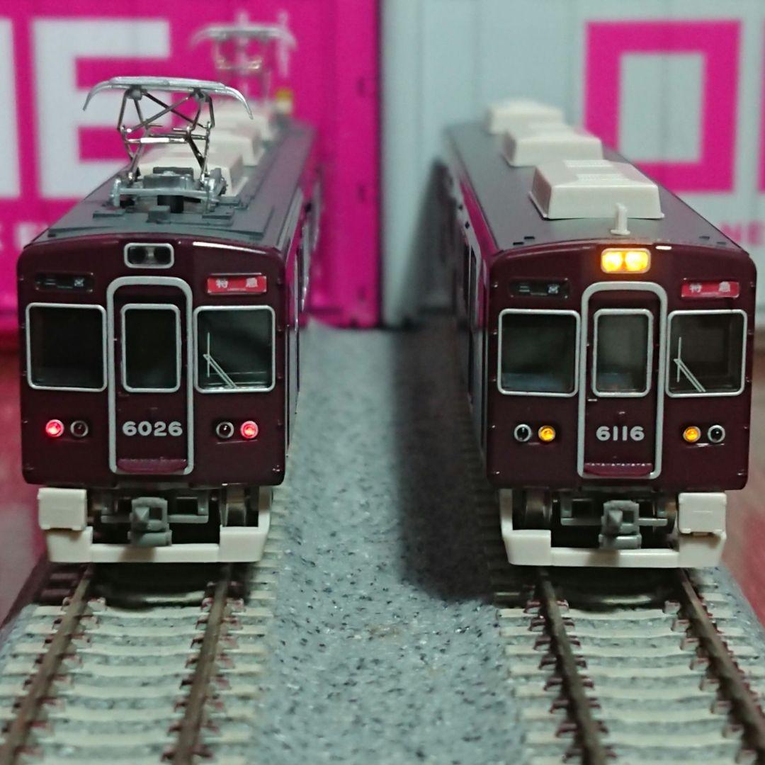 Nゲージ グリーンマックス 阪急6000系 神戸線 旧塗装 2+4両セット