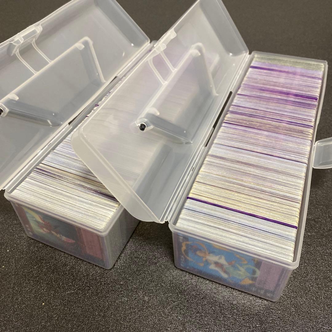 希少デビチルまとめ売り⑤未開封1～4弾×5パック・中古バインダー＆デッキケース他