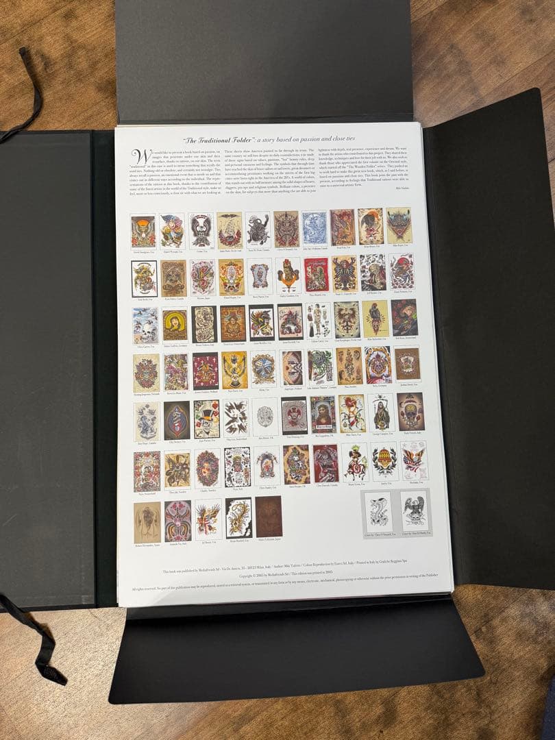 絵画 彫師 限定版 特大ポスターセット　フラッシュ タトゥー レア