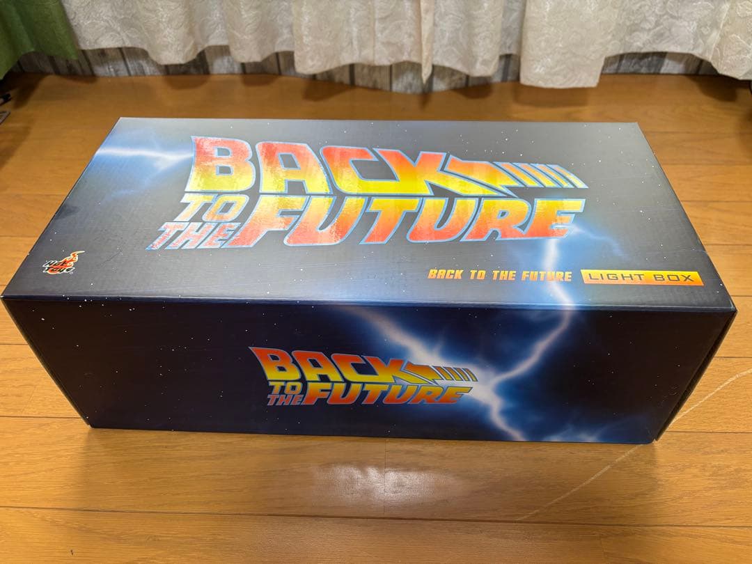 バックトゥザフューチャー　ライトボックス　ホットトイズ