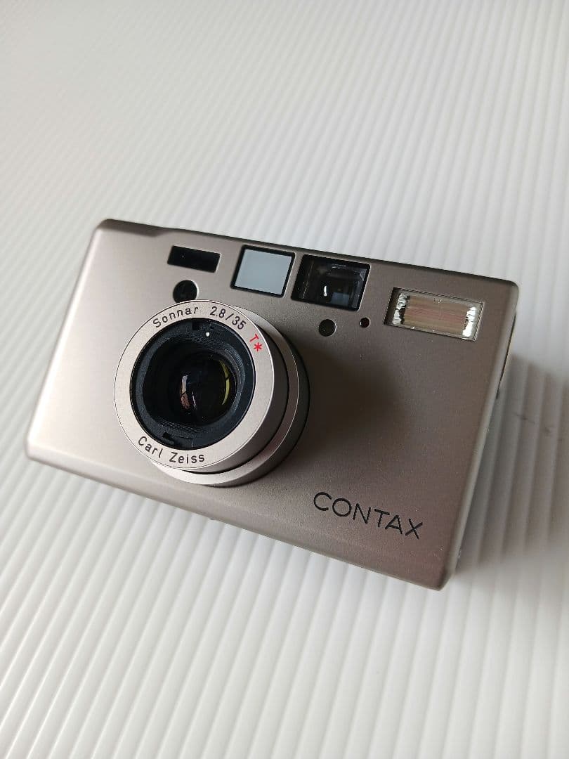 CONTAX T3 シルバー 35mm フィルムカメラ