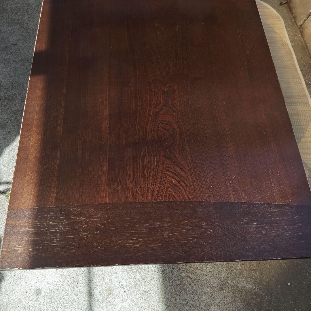 昭和レトロ　カリモク　高級ロー&ハイテーブル　切り替え式　ちゃぶ台　送料込