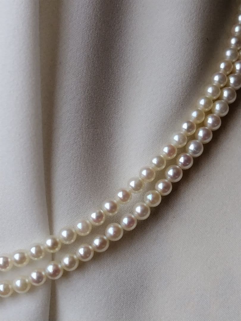 アコヤ真珠ベビーパール ロングネックレス