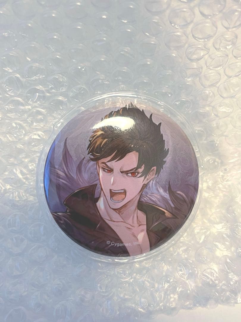 ★美品 グラブル ベリアル 表情差分トレーディング缶バッジ　コンプリートセット