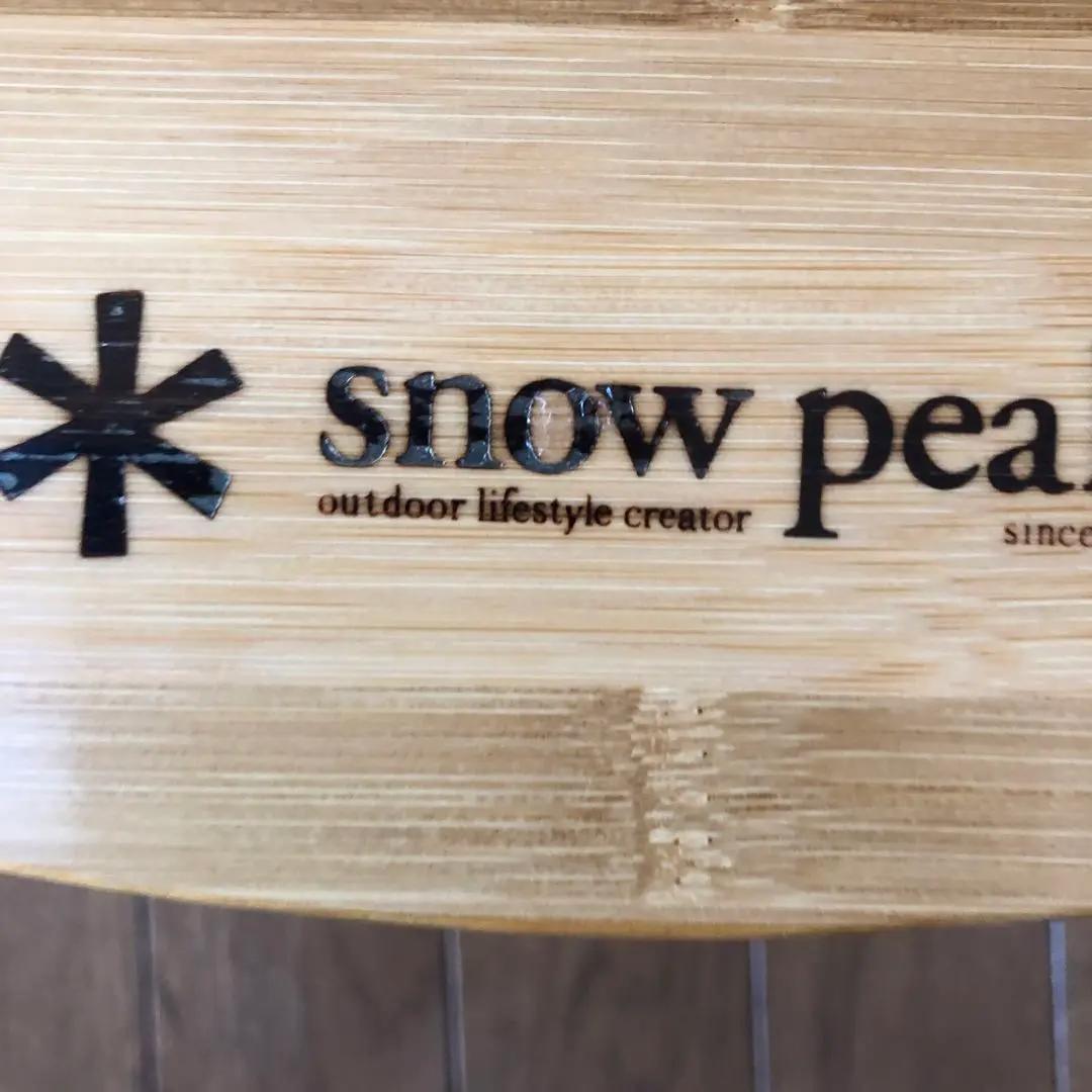 【未使用】スノーピーク  peak ワンアクションちゃぶ台竹 M