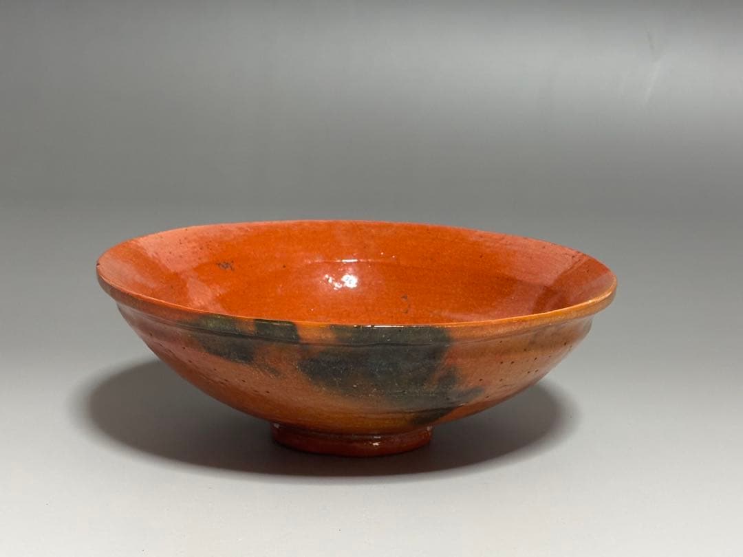 嶋台茶碗　11代楽吉左衛門（慶入）作　弘入識箱