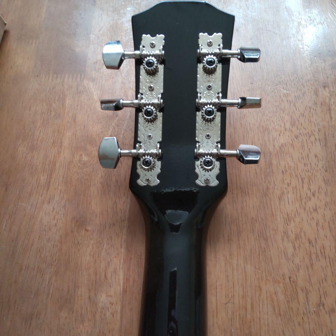 新品！格安！かっこいい！カッタウェイデザイン アコースティックギター 付属品付