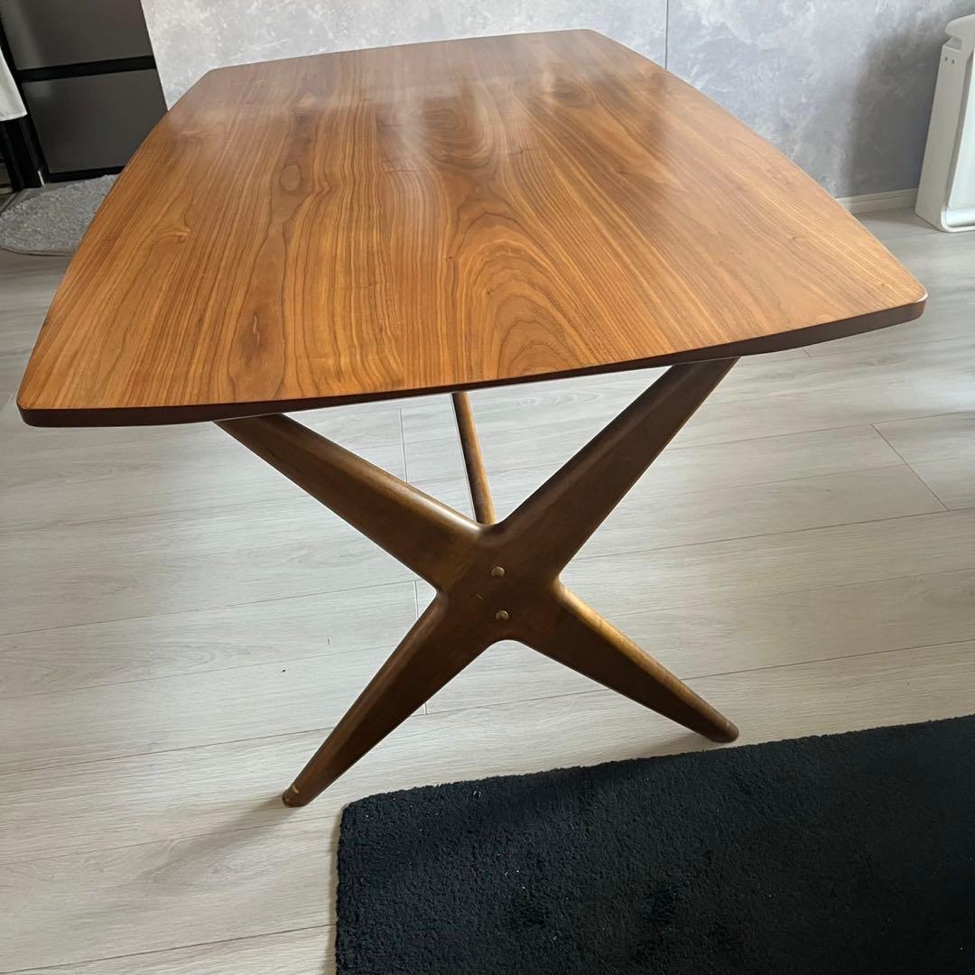 ニトリ　リビングダイニングテーブル　リラックスワイド160 WN-MBR