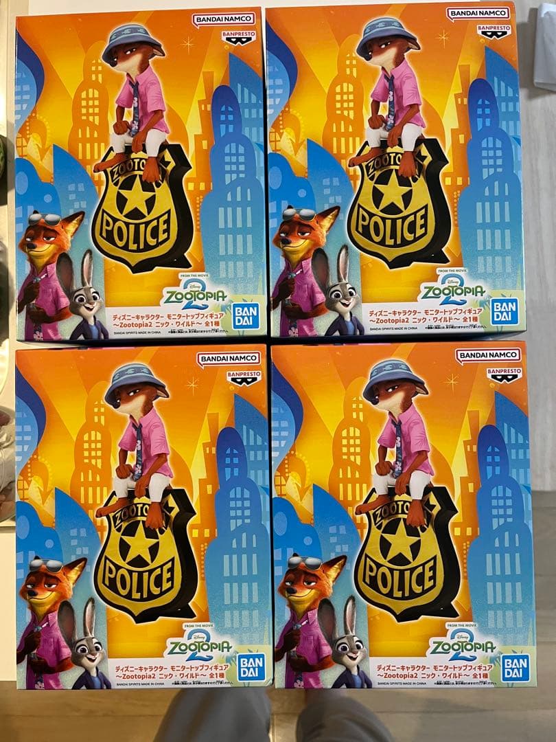 Zootopia 2 モニタートップフィギュア ニック・ワイルド