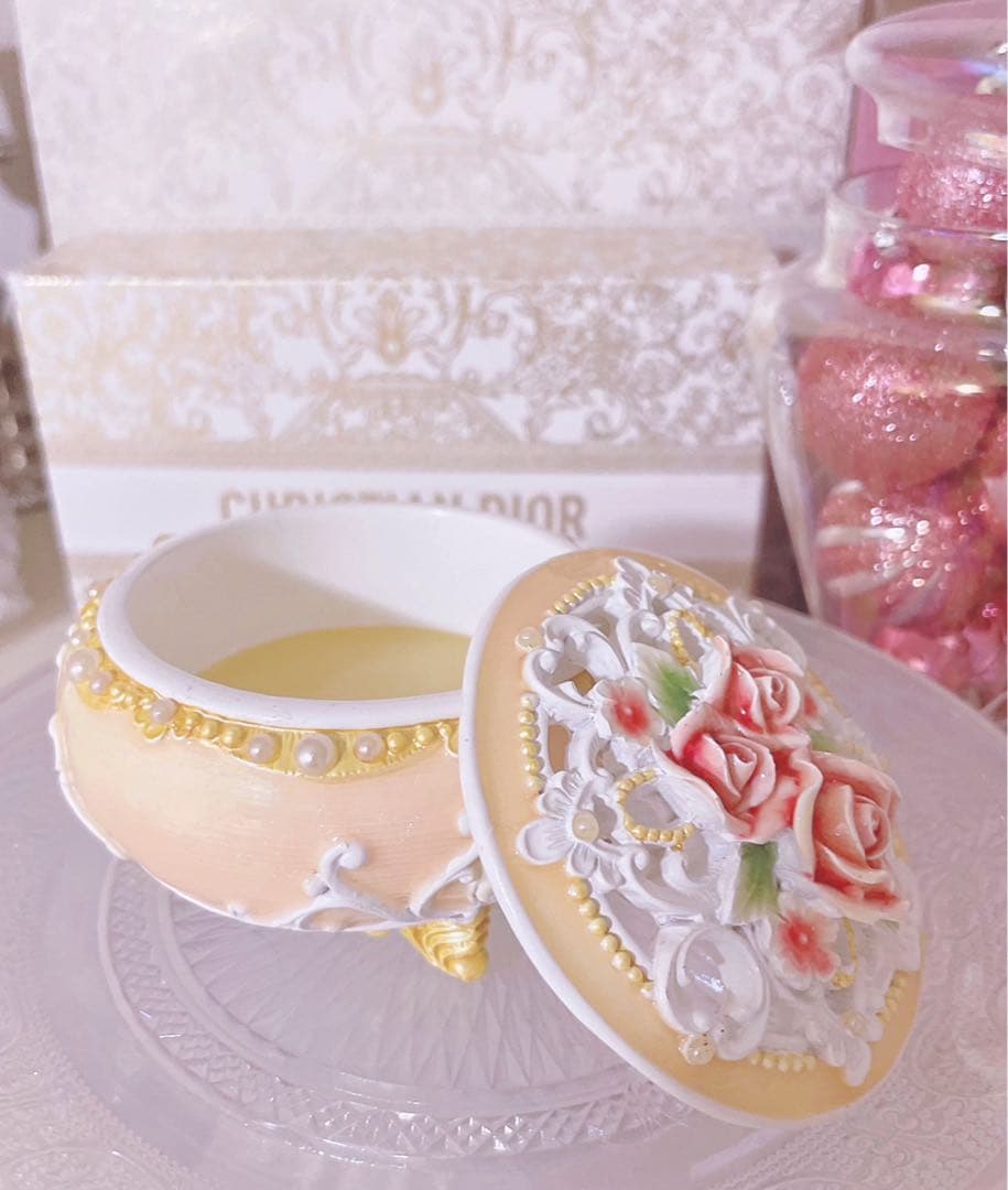 入手困難♡レア♡アンティーク♡リズリサ キャミソール♡小物入れ♡姫系♡薔薇雑貨♡