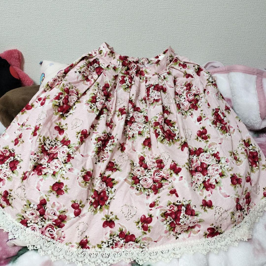 シュガーブーケ柄　スカート　未使用