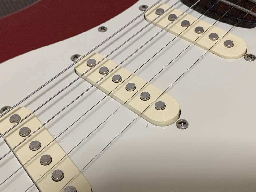 busker's バスカーズ ストラトキャスター ストラト ST 赤　レッド