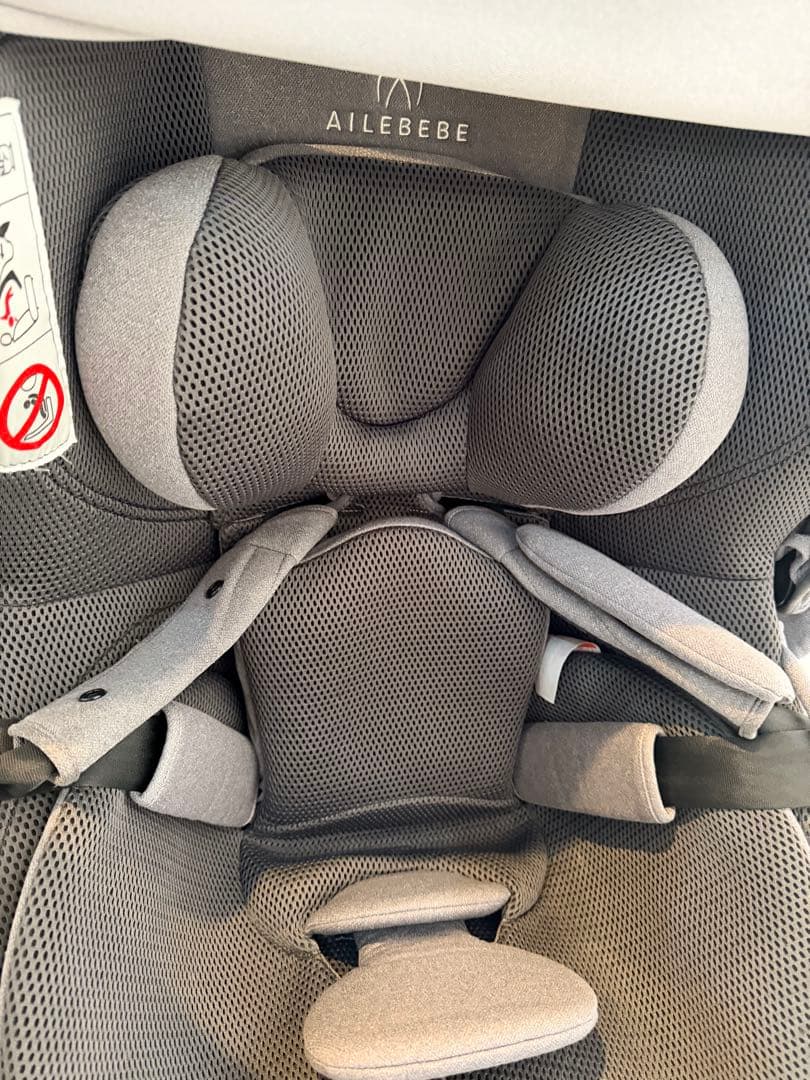 AILEBEBE 回転式チャイルドシート グレー　クルット4i ISOFIX