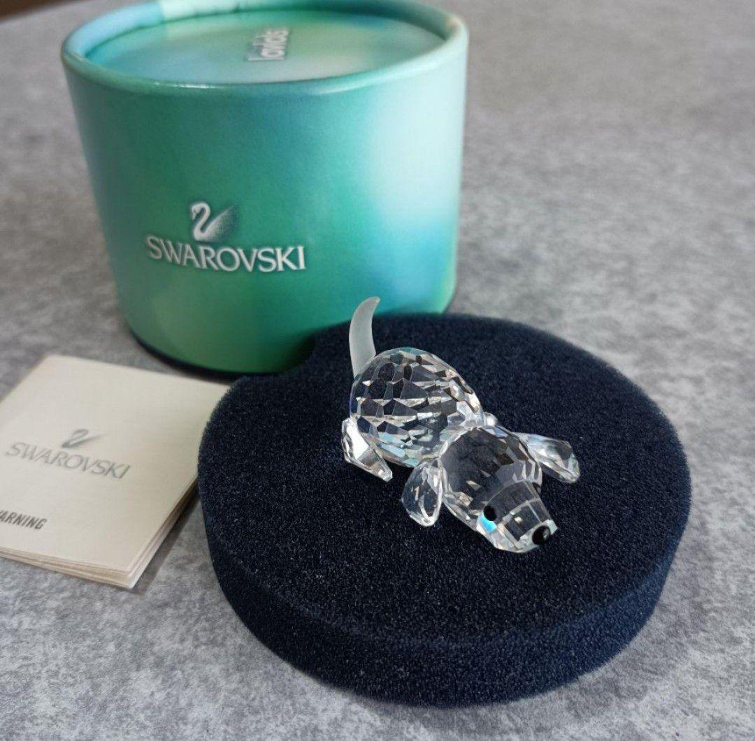 【SWAROVSKI スワロフスキー】犬☘ 置物 インテリア