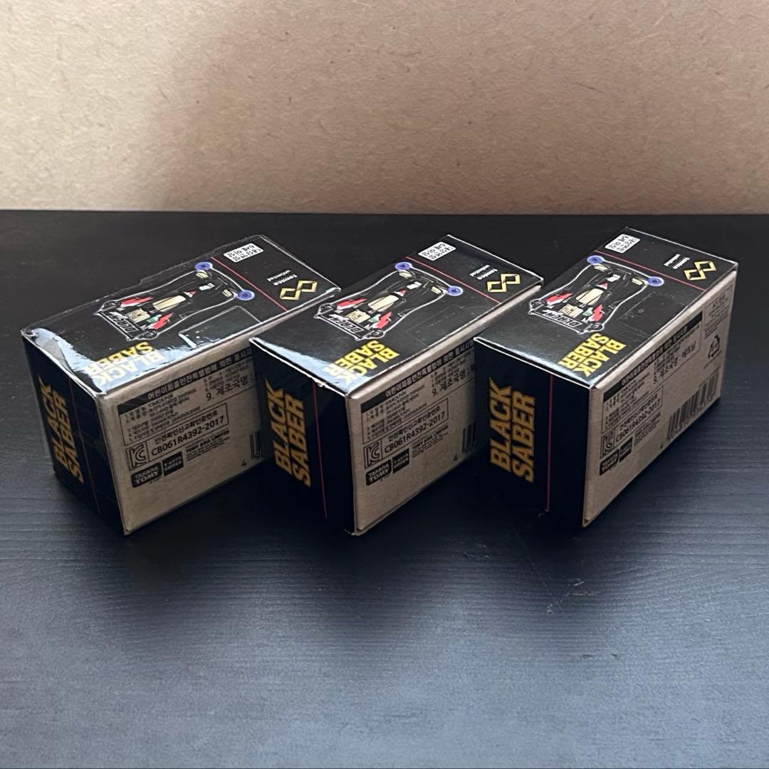 トミカプレミアムunlimited ミニ四駆 ブラックセイバー 韓国版 3台