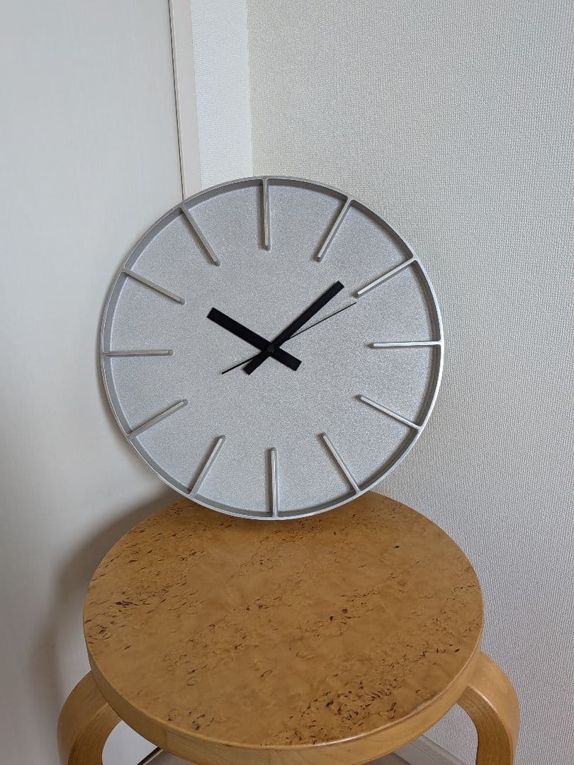 m*様 壁掛け レムノス エッジクロック Lサイズ AZUMI