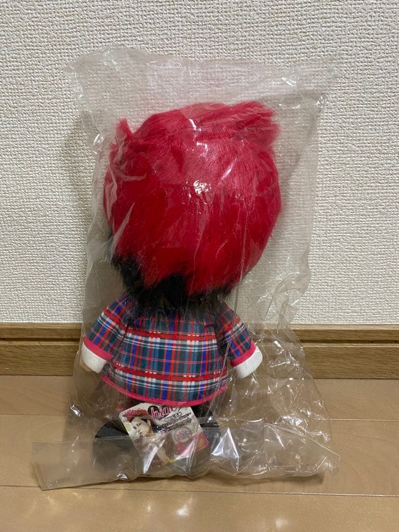 未開封新品　X JAPAN　hide　ALIVE　チェック柄スーツ　ぬいぐるみ