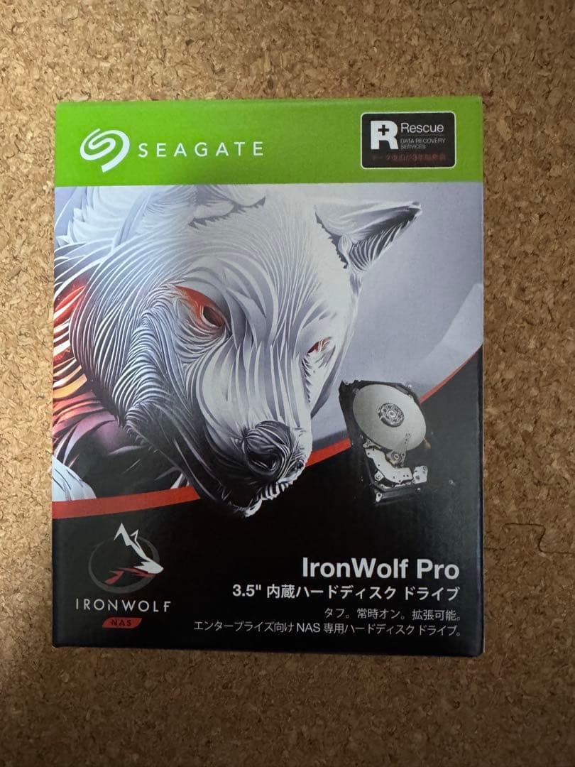 Seagate IronWolf Pro 3.5インチ HDD 10TB