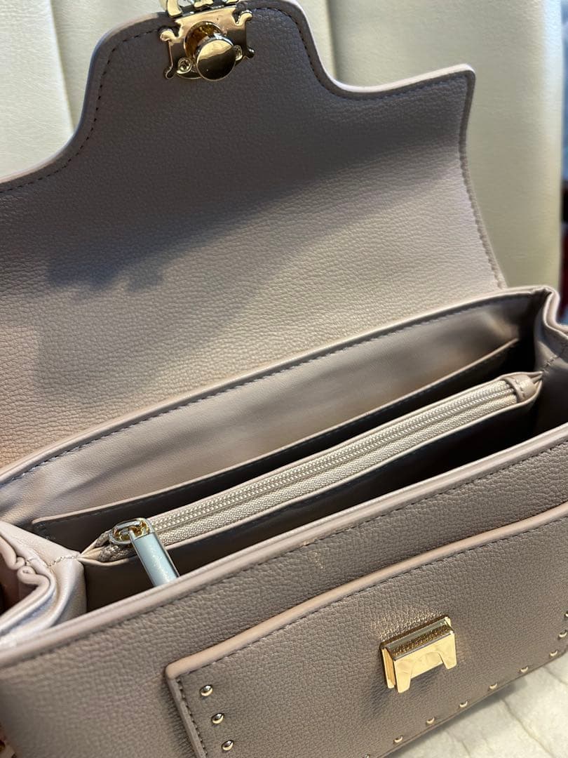 SNIDEL ベージュ ショルダーバッグ