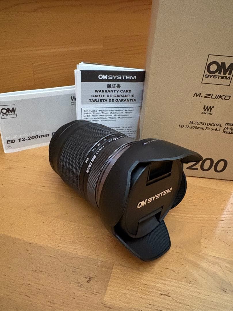 2回使用 ZUIKO ED 12-200mm F3.5-6.3 オリンパス
