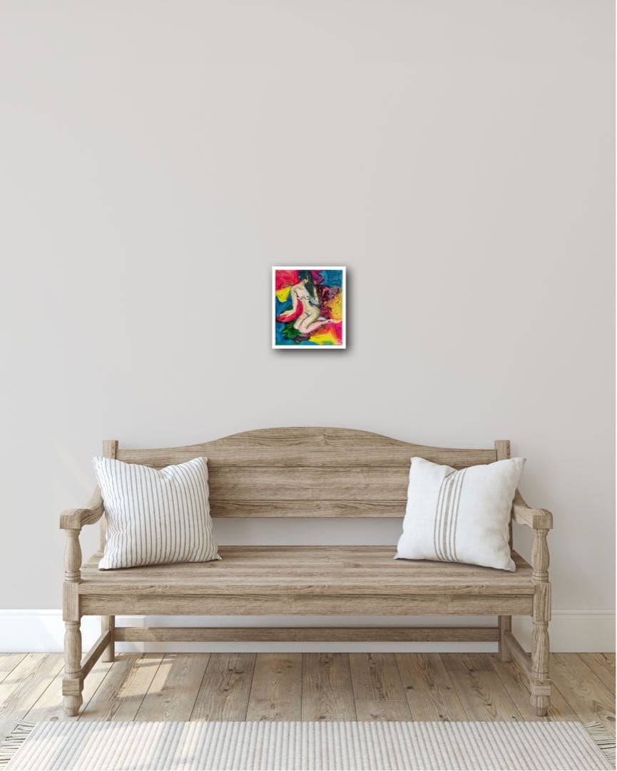 絵　絵画　原画　油絵　抽象画　アート　雑貨　オシャレ　モダン　ヌード　インテリア