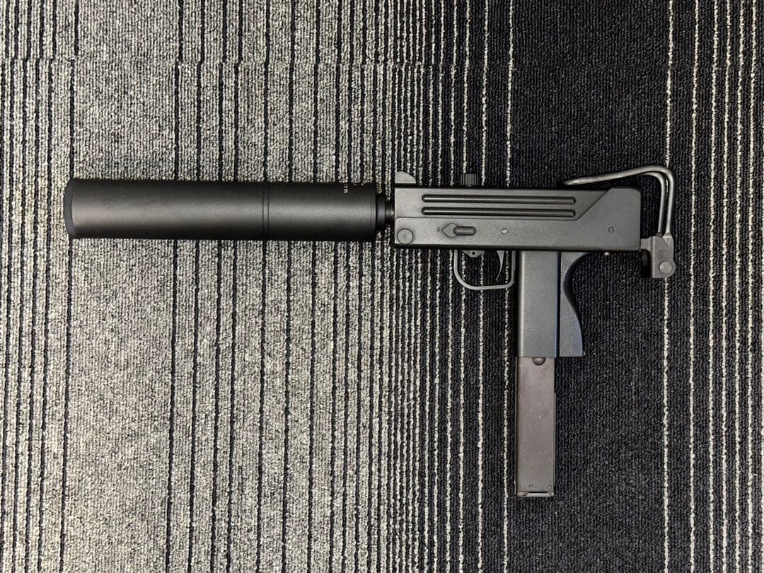 美品KSC イングラム M11A1 ガスブローバックガスガン＋KSCサプレッサー