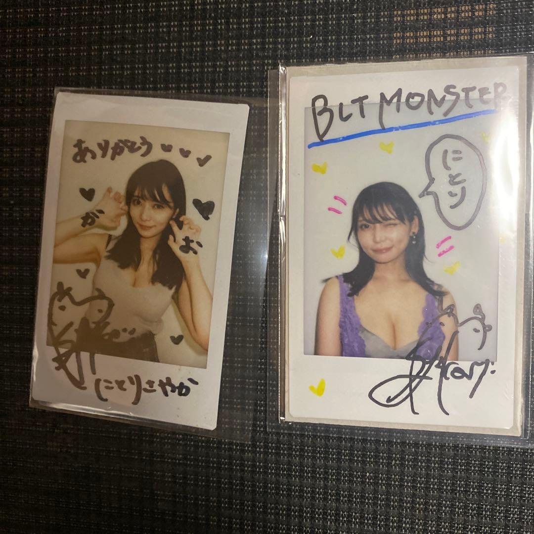 似鳥沙也加 直筆サイン入りチェキ+イベントポスター