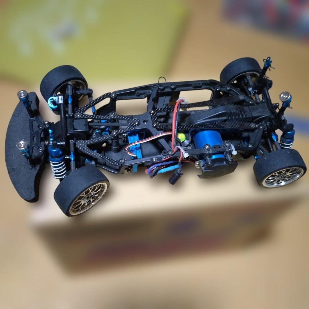 タミヤ　TA-07 OP多数　要整備　メカ無し