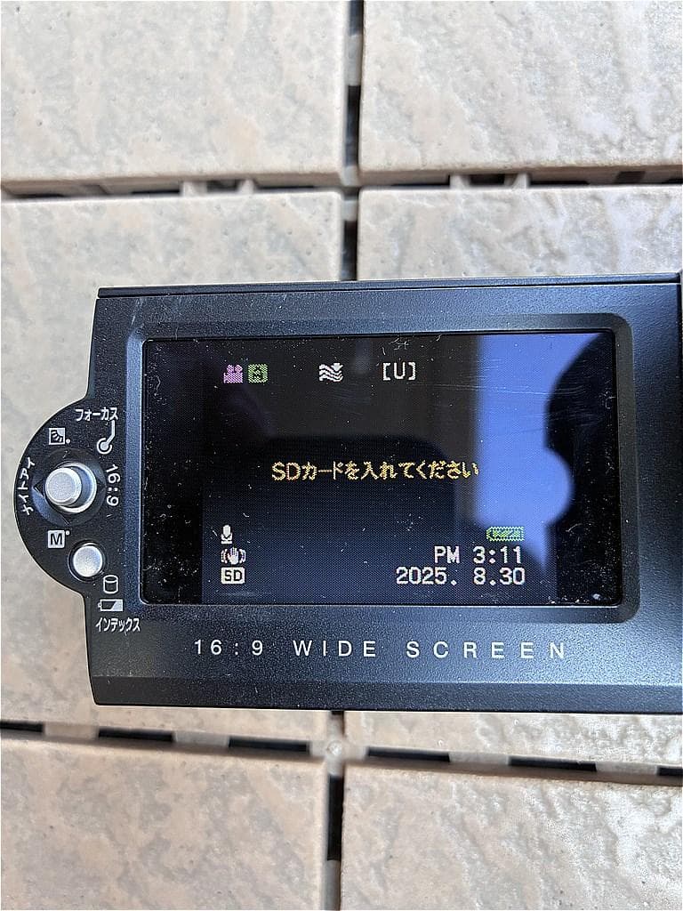 Victor 3CCD ビデオカメラ 本体