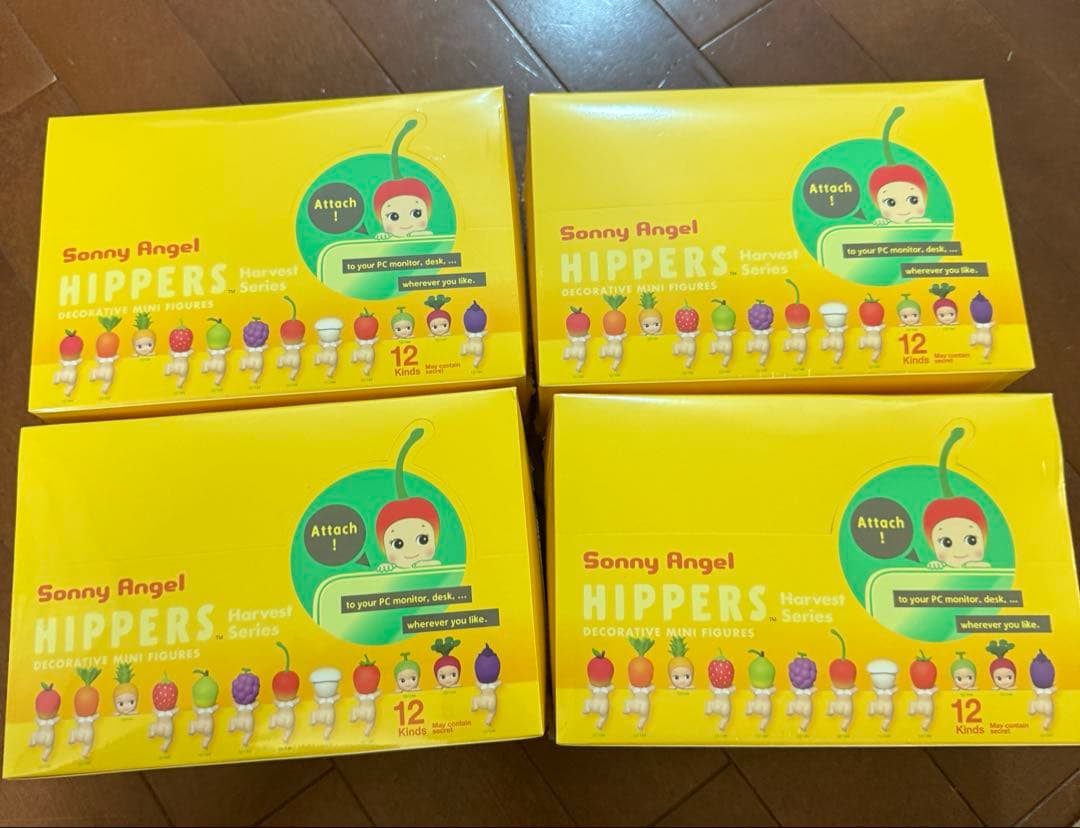 Sonny Angel HIPPERS ヒッパーズ ハーベスト 4ボックス