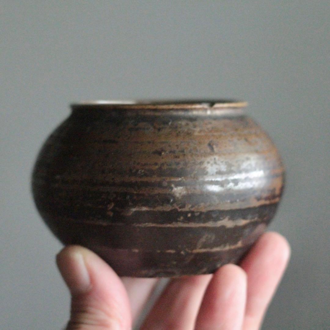 丹波 小壺 古道具 アンティーク 丹波焼 立杭焼