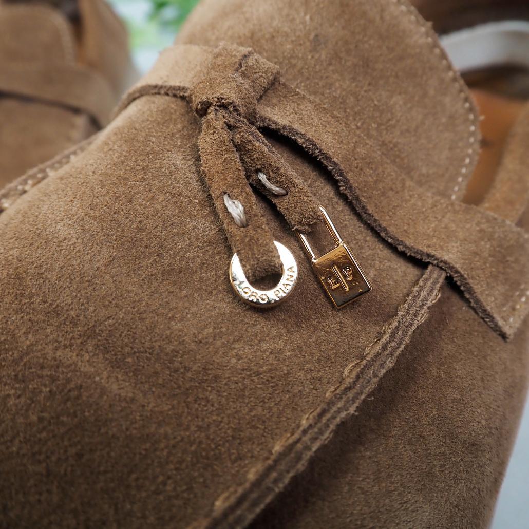 Loro Piana サマー・チャーム・ウォーク・モカシン スエード 43