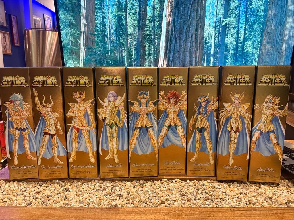 AMAHAGAN聖闘士星矢 黄金聖闘士 9本set