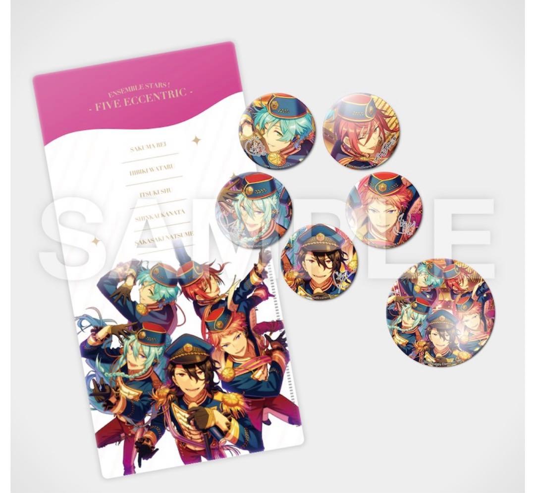 あんスタ コミケ 五奇人8点セット 缶バッジ 零 渉 奏汰 宗 夏目 限定品
