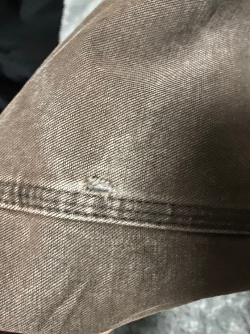 00's■carhartt【XL】サンタフェジャケット フェード ブラウン