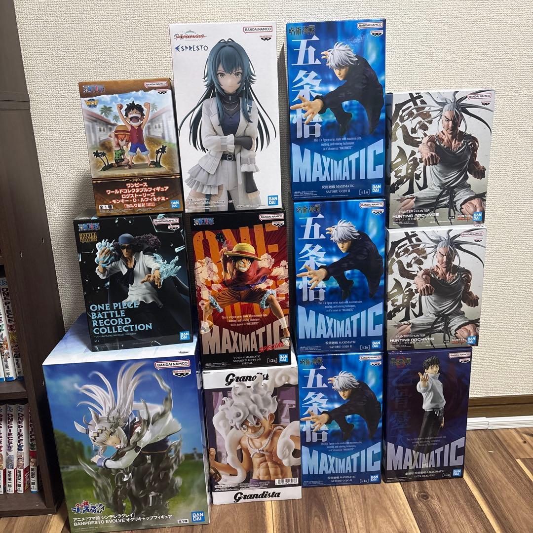 アニメキャラクター フィギュア コレクション　プライズ　まとめ売り　12点