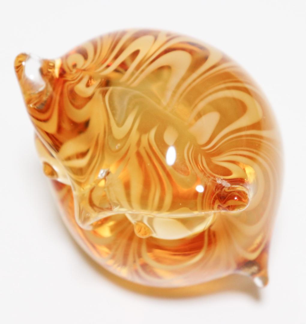 165,000円新品【アルスチェネデーゼ】古法縁起物 置物ムラーノガラスフクロウ