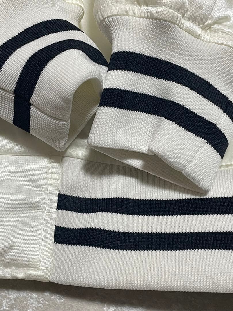 WTAPS TEAM JACKET. WHITE HERALDRY スタジャン