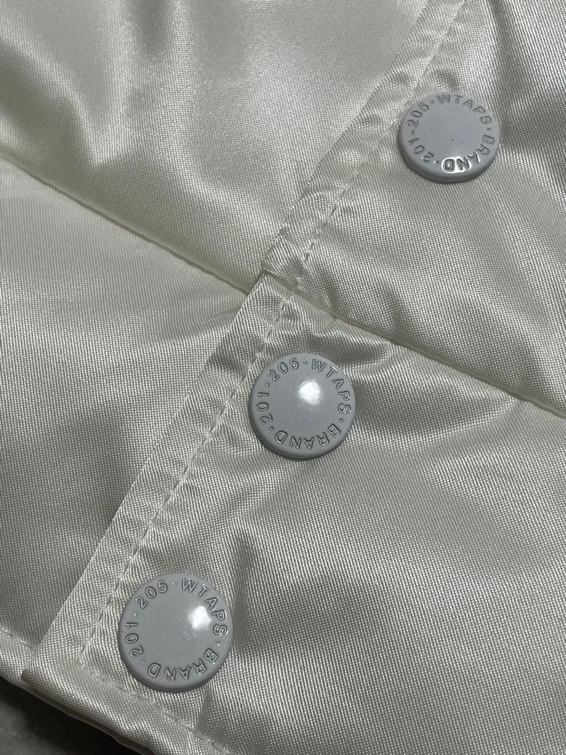 WTAPS TEAM JACKET. WHITE HERALDRY スタジャン