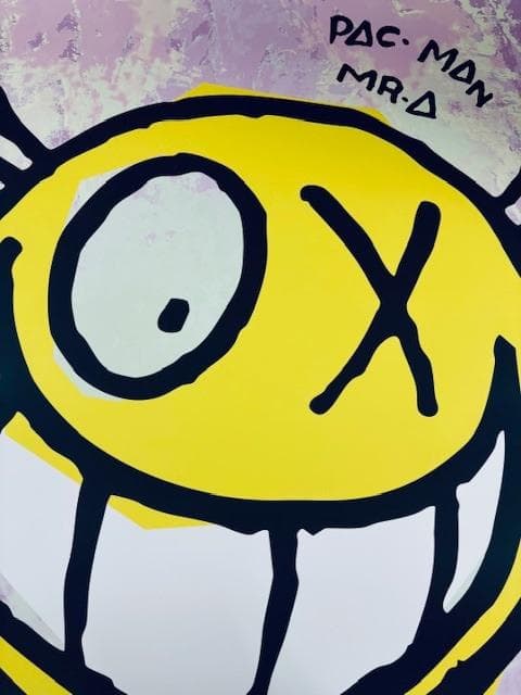 額装済/PAC-MAN 45th（アンドレ サライバ）/アートポスター