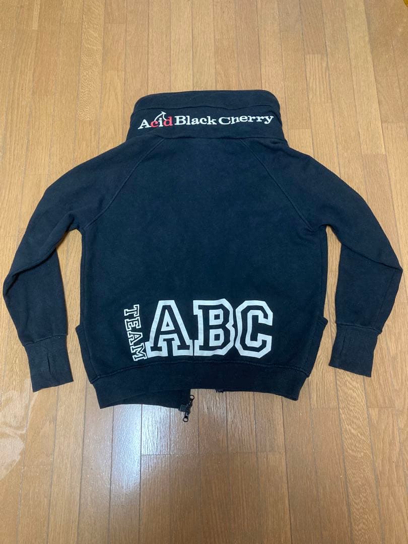 Acid Black Cherry ボリュームネックパーカー　黒　フリーサイズ
