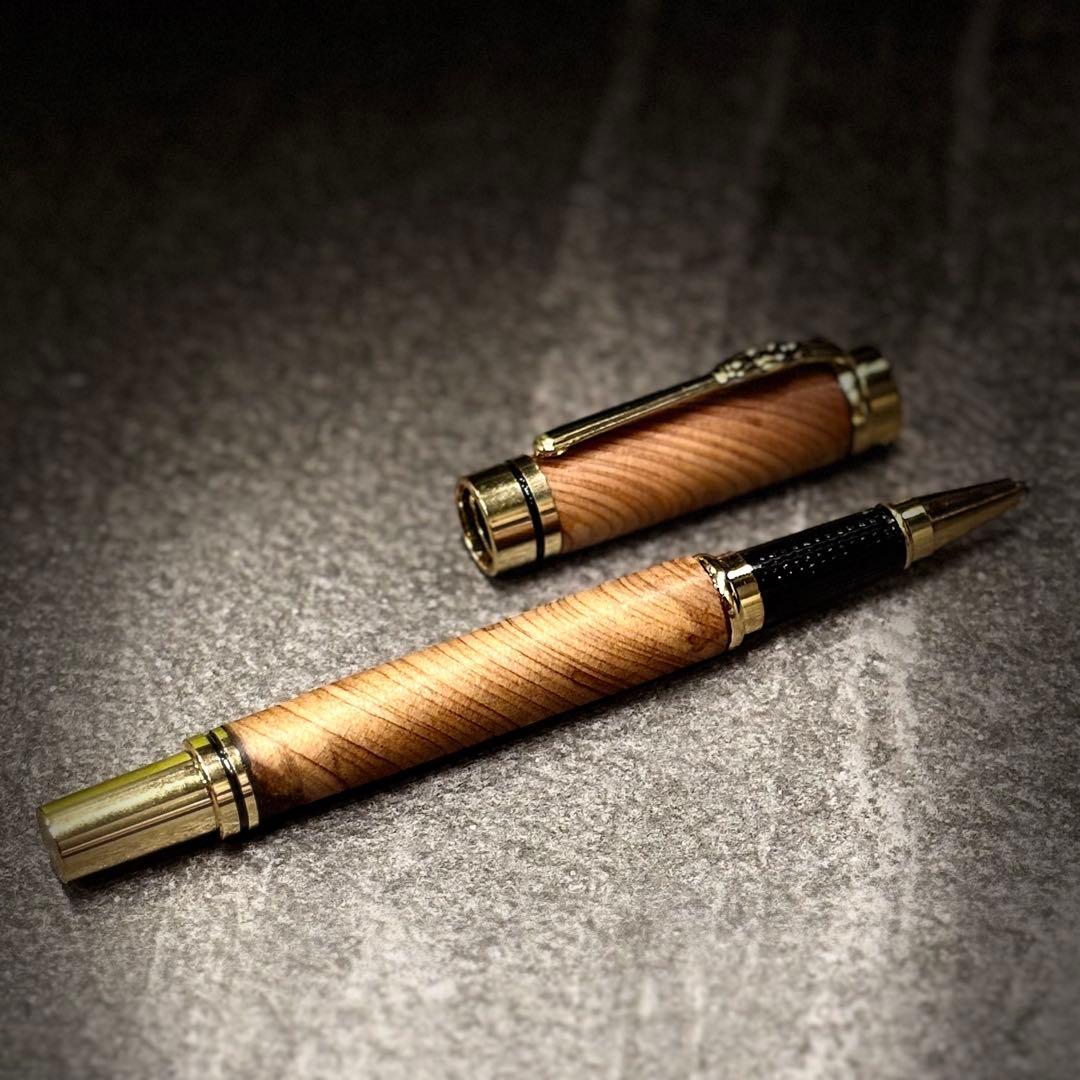 世界で１本だけの屋久杉・ボールペン　　希少