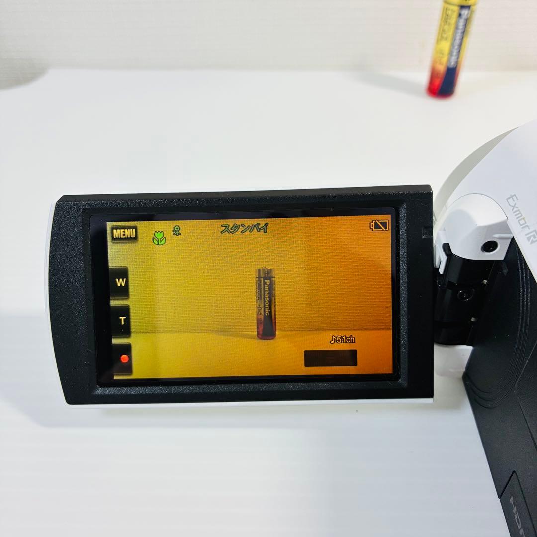 【色焼けあり】SONY ソニー　HDR-CX670 ホワイト