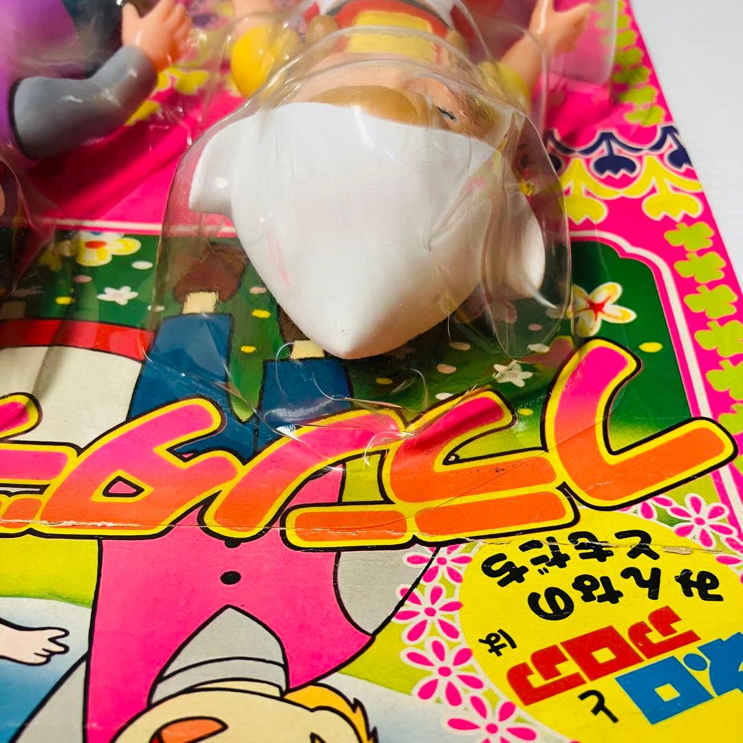 当時物 未開封 タケミ フランダースの犬 ネロ＆アロア ソフビ フィギュア