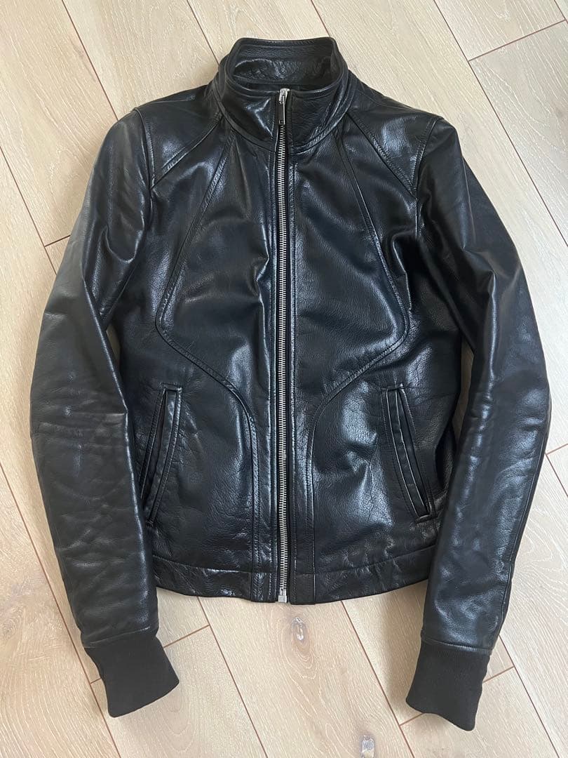 【rick owens】リックオウエンス　レザージャケット　46