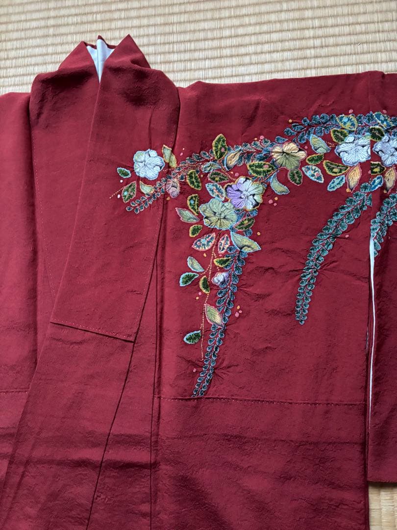 訪問着　辻ヶ花　作家もの　正絹