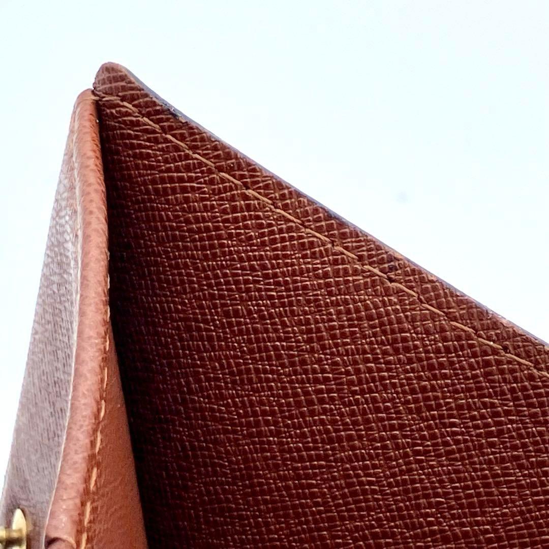 ルイヴィトン モノグラム ポルトモネ ビエ トレゾール M61730 二つ折財布